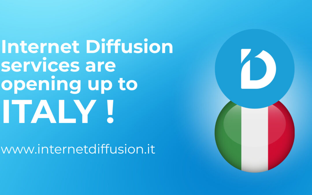Internet Diffusion expands into Italy!